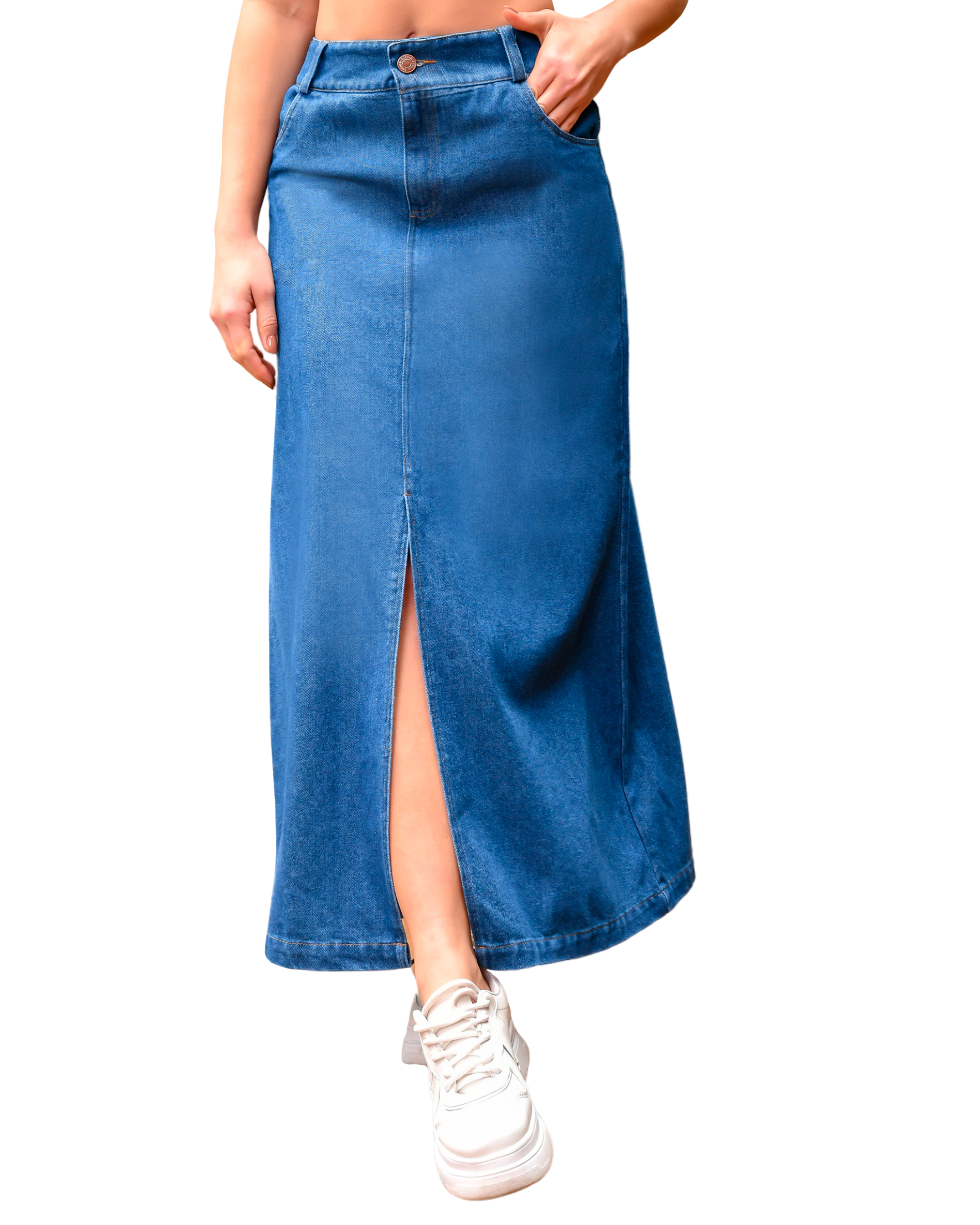 Falda Larga Jean REF 2531